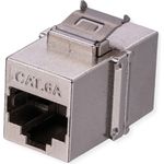 VALUE RJ45 Kupplung geschirmt Kat.6A silber kurz (26.99.0379)