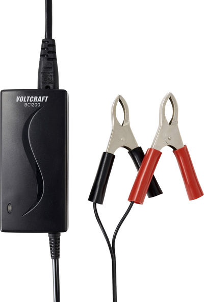 Voltcraft Bleiakku-Ladegerät BC1200 6 V, 12 V, 24 V Ladestrom (max.) 1.2 A (VC-17180120)
