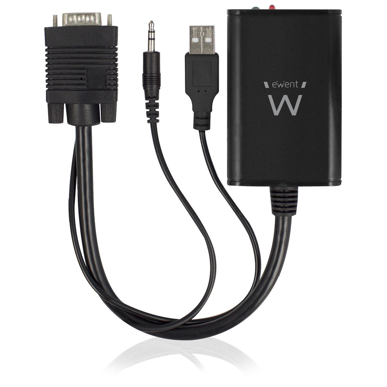 Ewent VGA-zu-HDMI-Konverter mit Audioübertragung (EW9867)