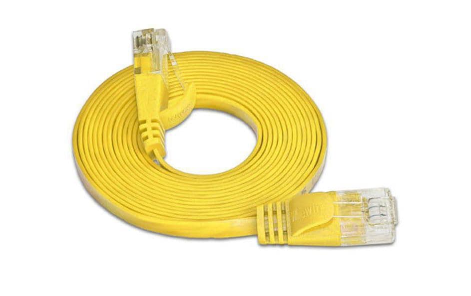 Wirewin SLIM Cat.6 U/UTP Patchkabel RJ-45 1,5 m Gelb