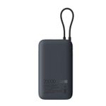 Xiaomi Power Bank 20000mAh (Integrated Cable) GL Dark Gray, 22.5W Fast Charge