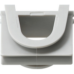 GIRA 001330 Kabel-Organizer Kabelbinder-Halterung Grau (001330)