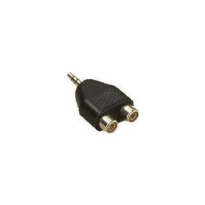 MicroConnect - Audio-Adapter - RCA weiblich zu Stereo Mini-Klinkenstecker männlich