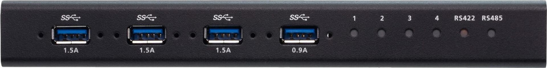 ATEN 4 x 4 USB 3.2 Gen 1 Industrie Hub Switch (US334I-AT)