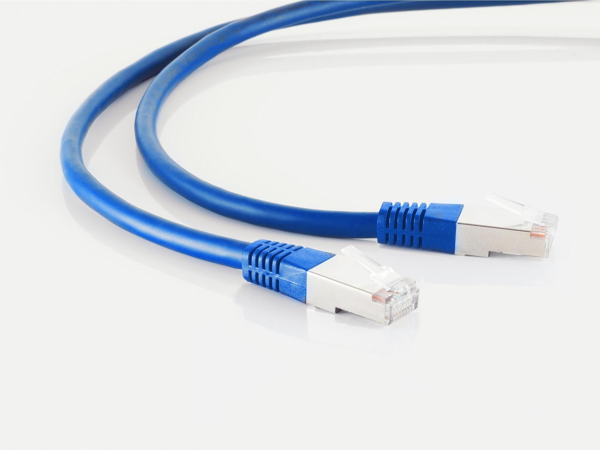 S-Conn Cat6 S/FTP 1m Netzwerkkabel Blau S/FTP (S-STP) (75711-HB)