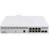 Mikrotik CSS610-8P-2S+IN Netzwerk-Switch Managed Gigabit Ethernet (10/100/1000) Power over Ethernet (PoE) Weiß (CSS610-8P-2S+IN)