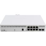 Mikrotik CSS610-8P-2S+IN Netzwerk-Switch Managed Gigabit Ethernet (10/100/1000) Power over Ethernet (PoE) Weiß (CSS610-8P-2S+IN)