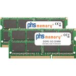 PHS-memory 16GB (2x8GB) Kit RAM Speicher kompatibel mit Apple MacBook Pro Core i5 2.5GHz 13-Zoll (Mid 2012) DDR3 SO DIMM 1333MHz PC3L-10600S (SP567375)