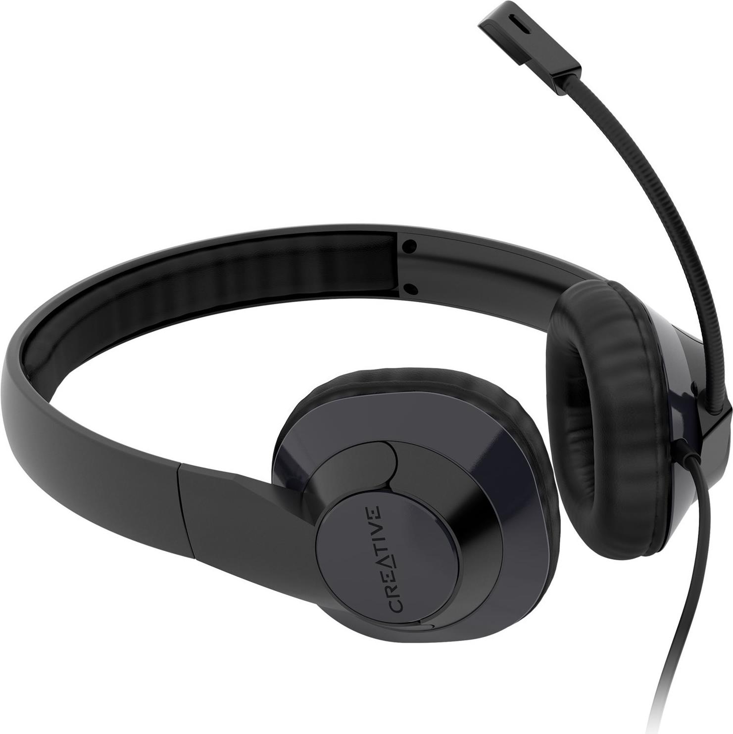 Creative ChatMax HS-720 V2 On-Ear Headset USB kabelgebunden Schwarz