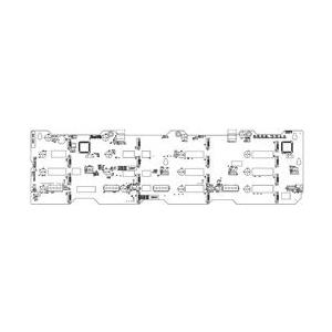 Super Micro Supermicro BPN-SAS-836A SATA/SAS-Backplane für Server