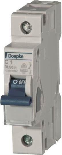 DOEPKE LS-Schalter C32A DLS-6H-C32-1-6-KA 6kA 1-polig 230V C-Charakteristik DLS-6H-C32-1-6-KA (09914206)