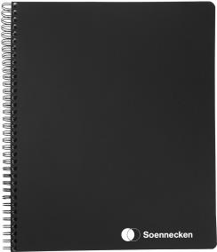 SOENNECKEN Officebook 2351 DIN A4+ 90g 80Bl. 4fbg. Rand 3Register kar. (2351)