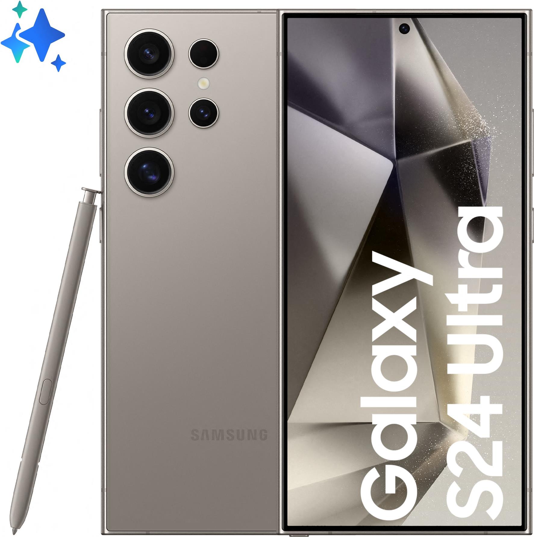 SAMSUNG Galaxy S24 Ultra 1TB Titanium Gray EU 17,25cm (6,8\")