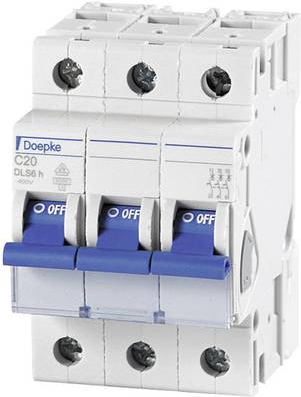 DOEPKE LS-Schalter C10A DLS-6H-C10-3-6-KA 6kA 3-polig 400V C-Charakteristik DLS-6H-C10-3-6-KA (09914291)