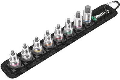 Wera Innen-Sechskant Steckschlüssel-Bit-Einsatz-Set 8teilig 3/8" (10 mm) Belt B Imperial 1 Zyklop 05003974001 (05003974001)