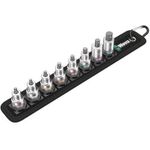 Wera Innen-Sechskant Steckschlüssel-Bit-Einsatz-Set 8teilig 3/8" (10 mm) Belt B Imperial 1 Zyklop 05003974001 (05003974001)