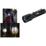 ANSMANN LED-Taschenlampe Adventure TA100BF, schwarz mit Gürtelclip, Lichtstrom: 110 Lumen, Leuchtdauer: - 1 Stück (1600-0760)