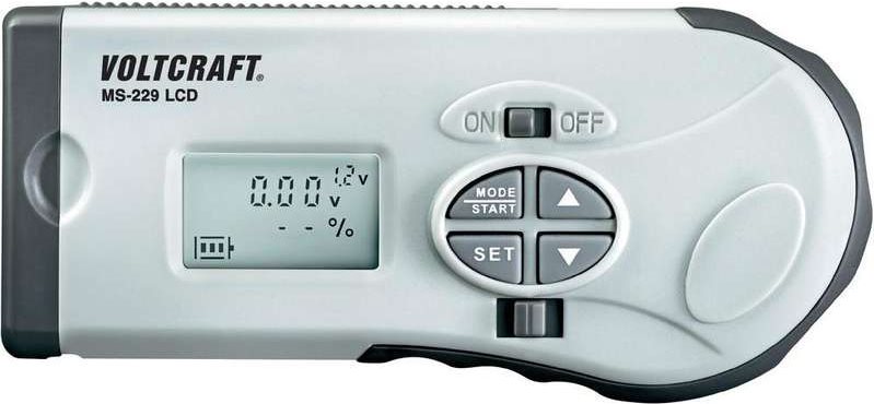 Voltcraft MS-229 LCD Batterietester für 1,2 - 12 V Batterien/Akkus (MS-229 LCD)
