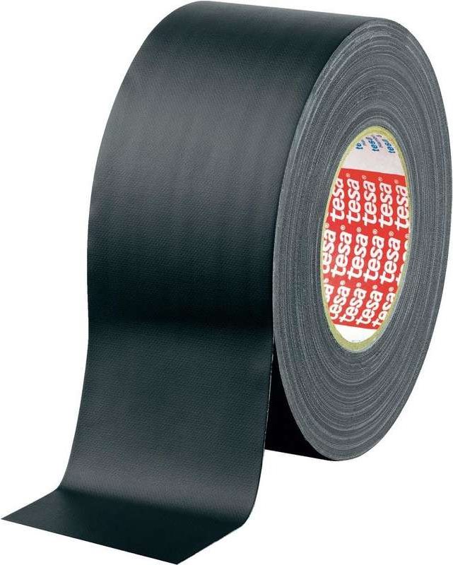 tesa Gewebeklebeband ® Gaffer tape Schwarz (L x B) 50 m x 50 mm 1 Rolle(n) (53949-00000-02)