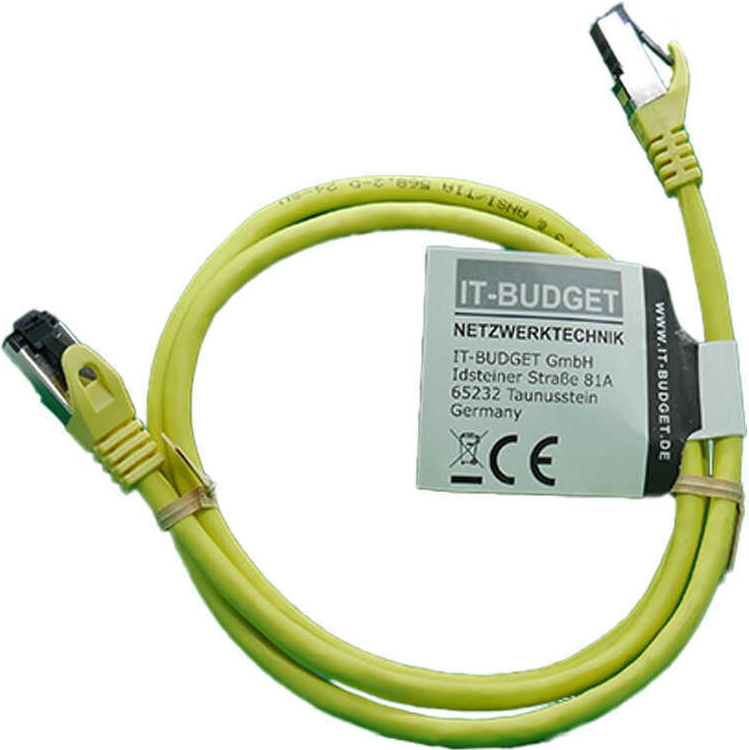 IT-BUDGET Vollkupfer Premium Patchkabel (90ITBFLEX81PK1Y)