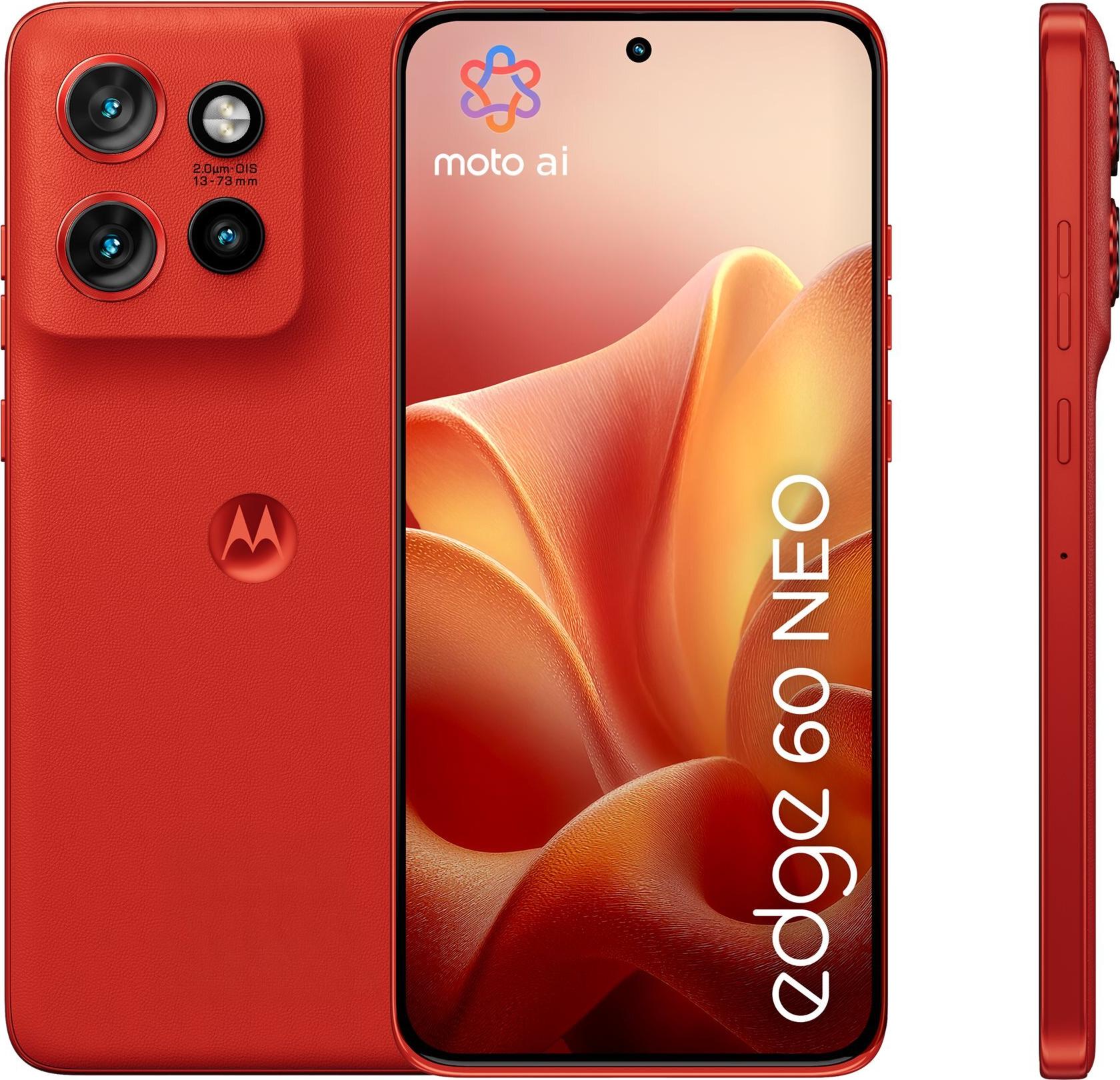 Motorola Edge 60 Neo 5G Smartphone 6,36" pOLED 120 Hz 12 GB RAM 256 GB Pantone Poinciana