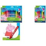 STAEDTLER Noris Junior 224 L1 Wachsmalkreide Peppa Pig 6er Etui sechskantig