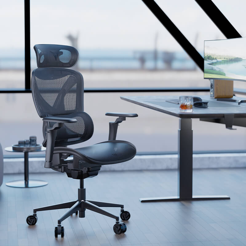 ThunderX3 XTC Pro 360 Ergonomischer Gaming-Stuhl Schwarz