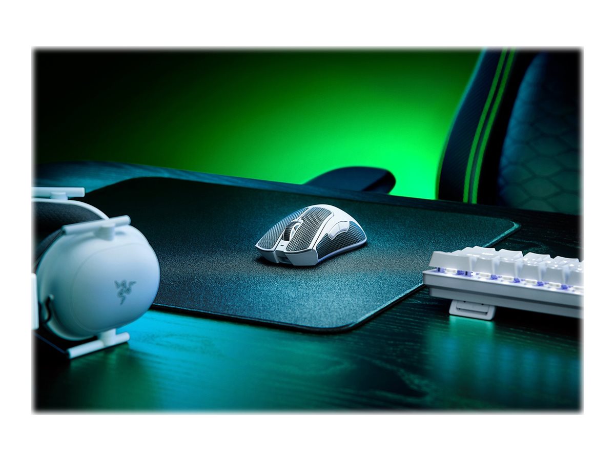 Razer DeathAdder V3 Pro Kabellose Ergonomische Gaming-Maus 5 Tasten Weiß
