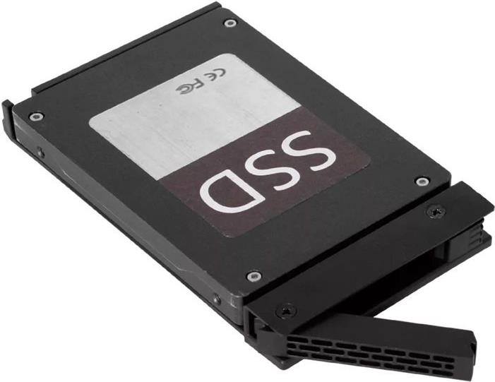 ICY DOCK ExpressCage MB322SP-B Mobiles Speicher-Rack 5,25" 3 Einschübe SATA/SAS Schwarz