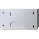 EFB-Elektronik 48,30cm (19") Wandgehäuse 9HE, schwenkend, 2-teilig, RAL7035, Tiefe 500 mm Hersteller: EFB Elektronik (691609VGR.50)