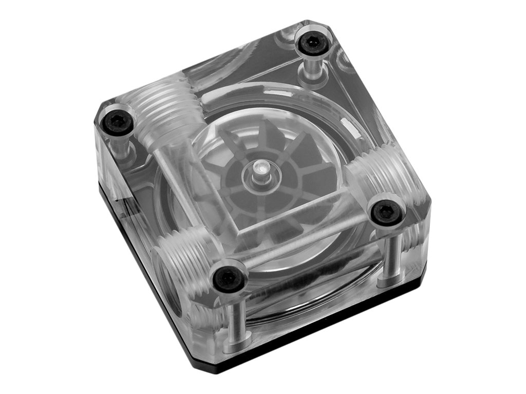 EK Water Blocks EK-Quantum Flow Indicator D-RGB Flussanzeige 1/4" Schwarz Transparent