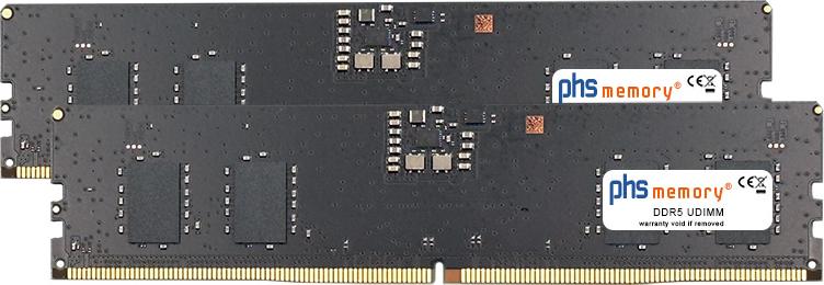 PHS-memory 16GB (2x8GB) Kit RAM Speicher kompatibel mit HP ProDesk 4 G1i Tower DDR5 UDIMM 5600MHz PC5-44800U (SP611341)