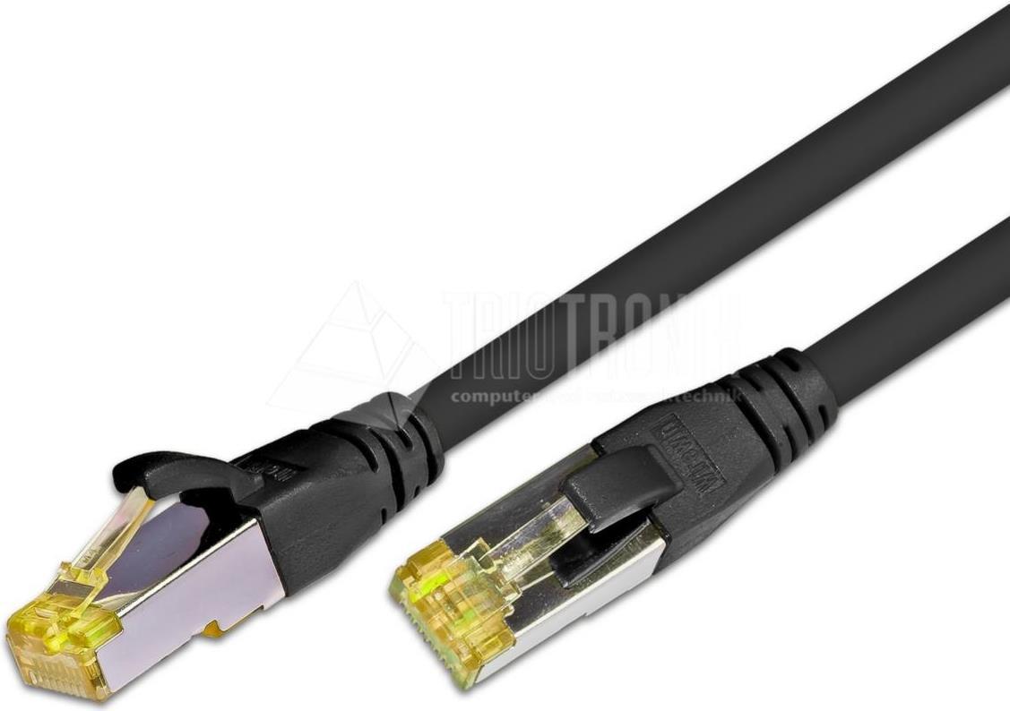 Wirewin PKW-PIMF-KAT6A 1.5 SW Netzwerkkabel 1,5 m Cat6a S/FTP (S-STP) Schwarz (PKW-PIMF-KAT6A 1.5 SW)