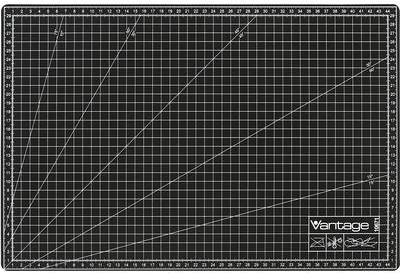 Dahle Schneidematte 30 x 45 cm schwarz VANTAGE Schneidematte (74-10671-20143)