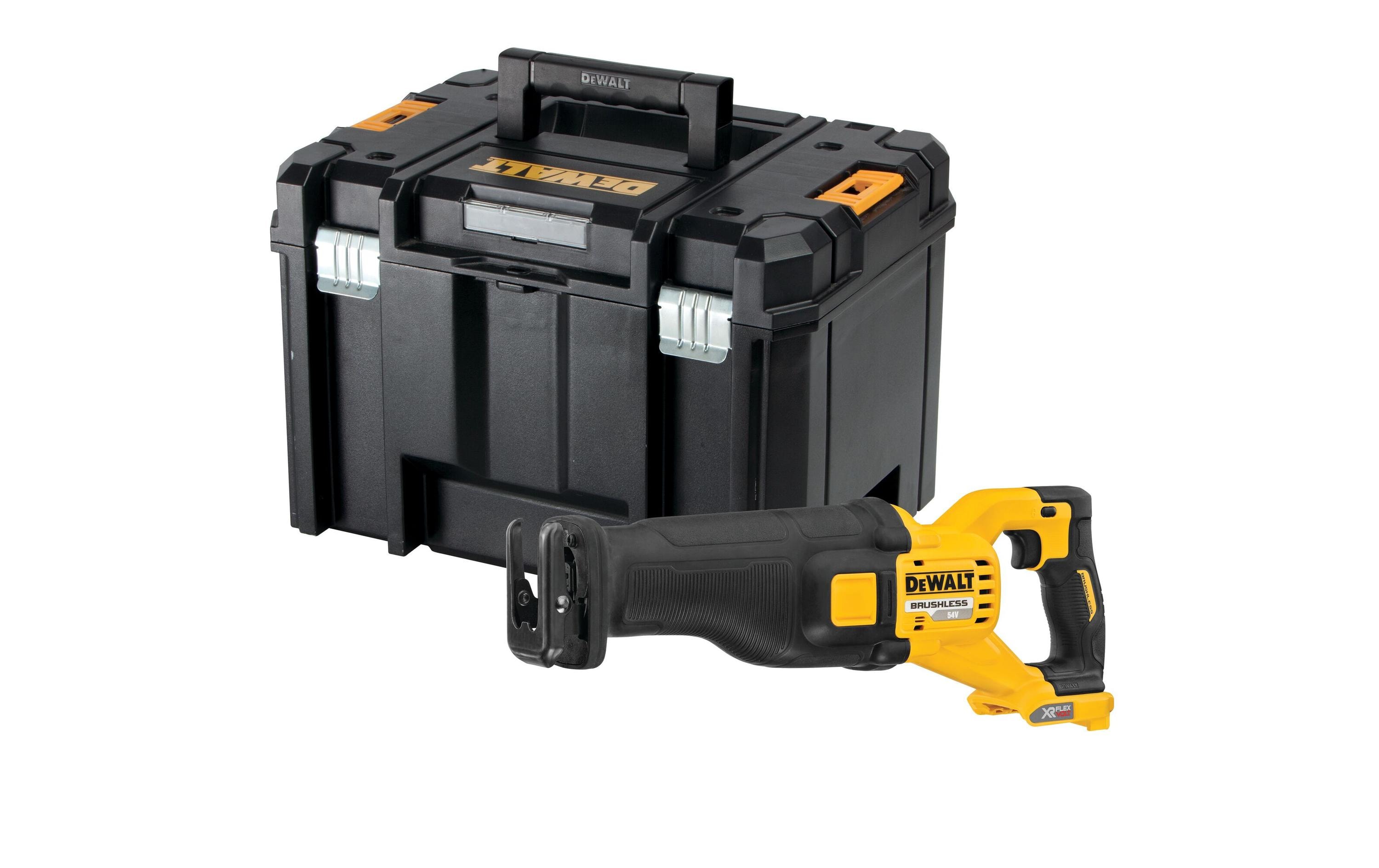 DEWALT Akku-Säbelsäge DCS389NT-XJ 54 V 1800 W Schwarz, Gelb