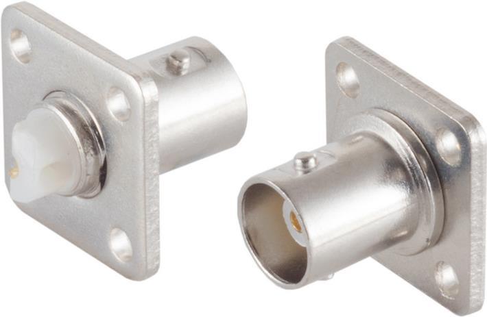 S/CONN maximum connectivity Adapter Video/ Audio-BNC - Einbaubuchse, Flanschbefestigung (98808-1)