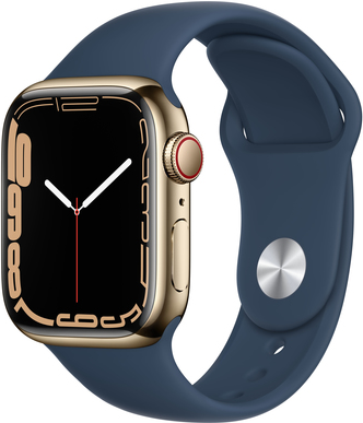 Apple Watch Series 7 41 mm OLED 4G Gold GPS (MN9K3FD/A)