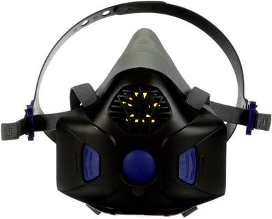 3M HF-803SD Atemschutz Halbmaske ohne Filter Größe: L (HF-803SD)