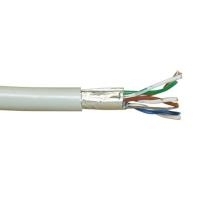 InLine® Patchkabel Cat.5e, grau, F/UTP, AWG26 CCA, PVC, 300m (72398)