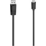 Hama 00200632 USB Kabel 1,5 m USB 2.0 USB C USB A Schwarz (00200632)