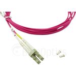 Kompatibles Dell EMC CBL-LC-OM4-5M BlueOptics Duplex LWL Patchkabel, LC-UPC/LC-UPC beige, 5 Meter, Multimode, G50/125µm OM4, Eingangsdämpfung: unter 0.2dB, Markenfaser, Keramik Ferrule, inkl. Messprotokoll (CBL-LC-OM4-5M-BO)