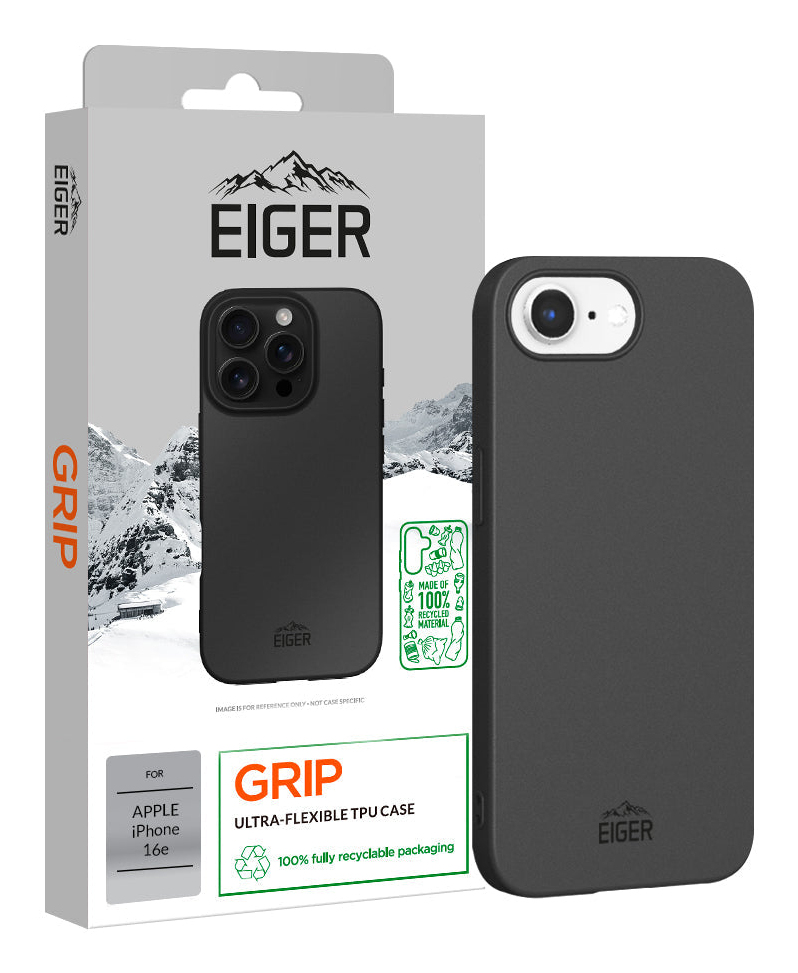 Eiger Grip Case GRS iPhone SE 2025 Schwarz