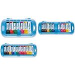 GIOTTO Gouachefarbe Extra Fine, 10er Box 10 Aluminiumtuben à 10 ml sortiert in weiß, primärgelb, - 1 Stück (F30170000)