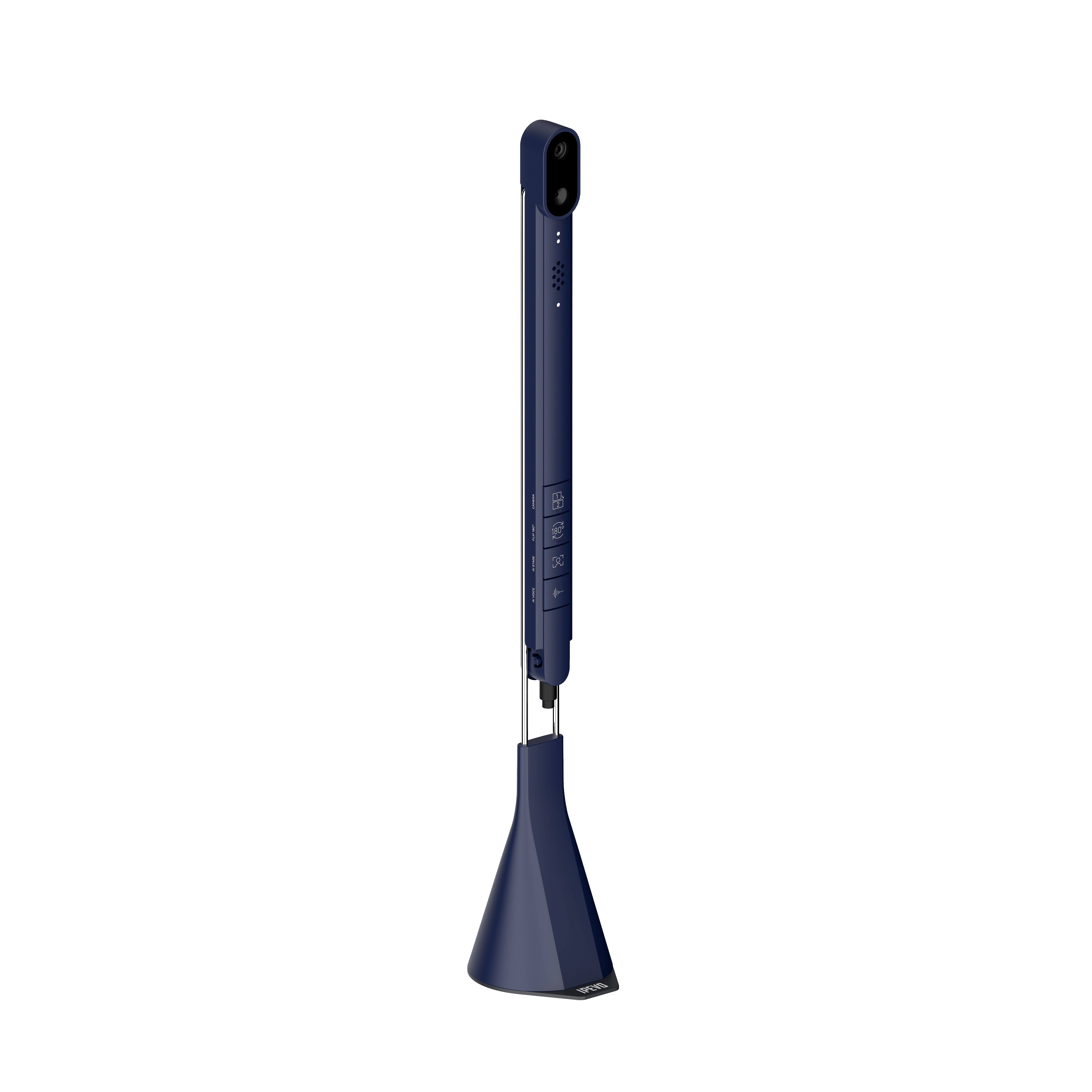 IPEVO TOTEM 120 Dokumentenkamera 8 MP 4K Dual-Objektiv USB-C Integrierte KI Dunkelblau