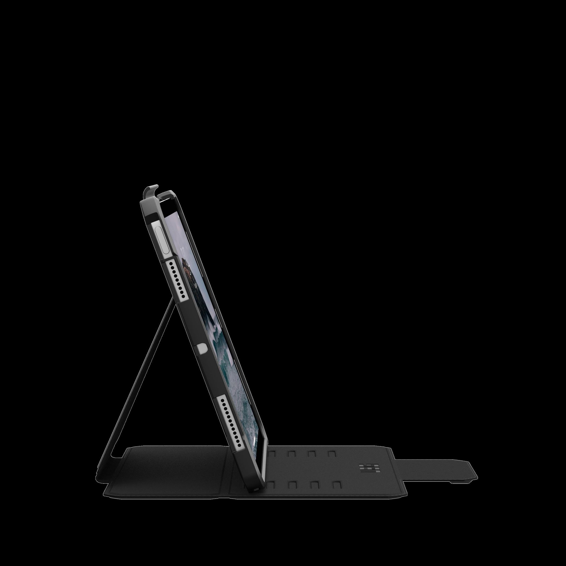 Urban Armor Gear UAG Metropolis SE Flip-Hülle für Apple iPad Air 11" (M2, M3) Schwarz