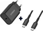 OtterBox OB Standard EU WALL CHARGER Bundle USB-C 30W USB-PD+ CABLE USB C-C (78-81567)