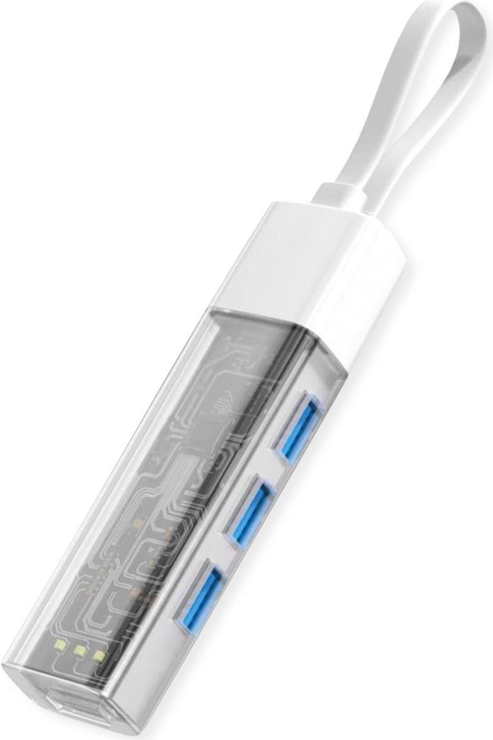 ROLINE USB3.2 Gen1 Hub 4x USB-A Typ A+C Kabel (14.02.5062)