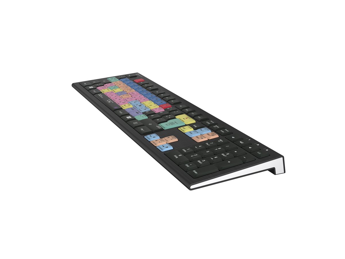 LogicKeyboard Adobe Premiere Pro CC ASTRA 2 Tastatur USB QWERTZ Deutsch Schwarz