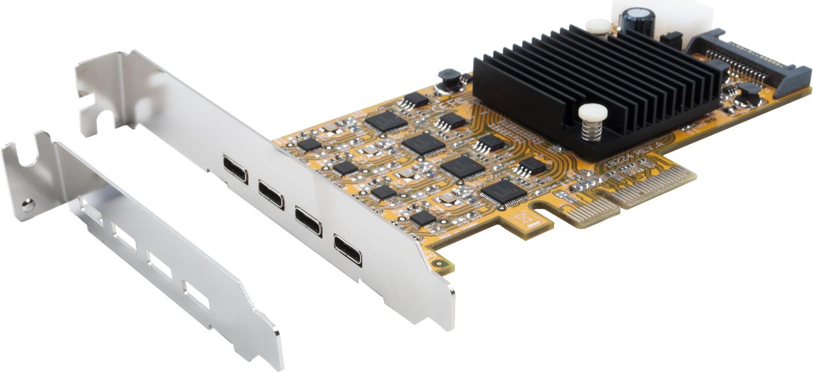 EXSYS EX-11495 Schnittstellenkarte/Adapter Eingebaut USB 3.2 Gen 1 (3.1 Gen 1) (EX-11495)