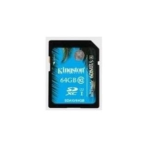 Kingston Ultimate Flash-Speicherkarte (SDA10/64GB)